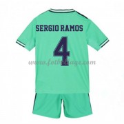 Real Madrid Fotbollströjor Barn 2019-20 Sergio Ramos 4 Tredje Matchtröja..